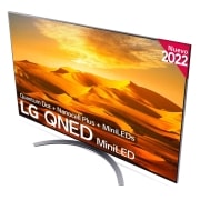 LG Televisor LG 4K QNED Mini LED, Procesador Inteligente de Gran Potencia 4K α7 Gen 5 con IA, compatible con el 100% de formatos HDR, HDR Dolby Vision y Dolby Atmos, Smart TV webOS22, perfecto para Gaming, 65QNED916QA