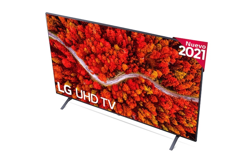 LG 4K UHD, SmartTV webOS 6.0, Procesador de Imagen 4K Quad Core [Clasificación energética G], 65UP80006LR