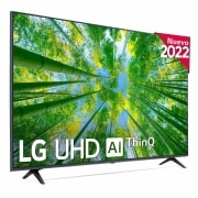 LG Televisor LG 4K UHD, Procesador de Gran Potencia 4K a5 Gen 5, compatible con formatos HDR 10, HLG y HGiG, Smart TV webOS22., 65UQ80006LB