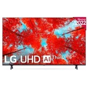 LG Televisor LG 4K UHD, Procesador de Gran Potencia 4K a5 Gen 5, compatible con formatos HDR 10, HLG y HGiG, Smart TV webOS22., 65UQ90006LA