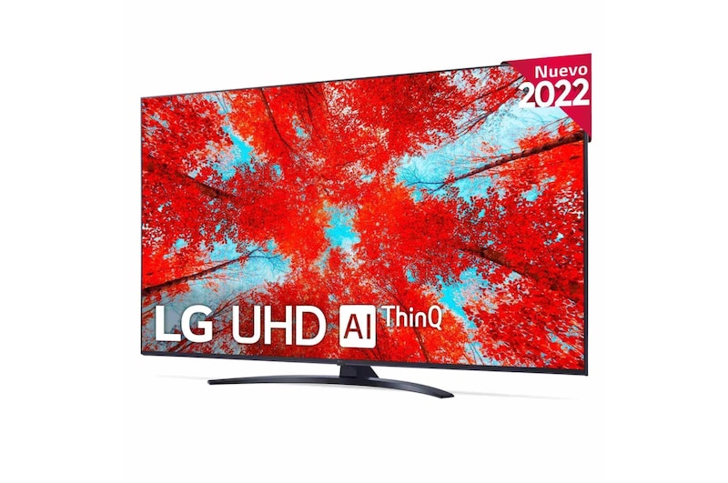 LG Televisor LG 4K UHD, Procesador de Gran Potencia 4K a5 Gen 5, compatible con formatos HDR 10, HLG y HGiG, Smart TV webOS22., 65UQ91006LA