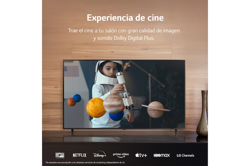LG Outlet TV LG  UHD 4K de 65'' Serie 78, Procesador Alta Potencia, HDR10 / Dolby Digital Plus, Smart TV webOS23., 65UR78006LK