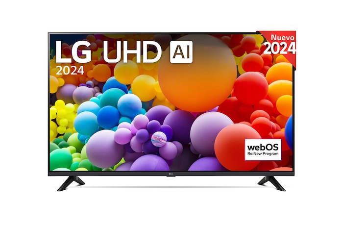LG 65 pulgadas TV LG UHD AI 4K serie UT73  con Smart TV WebOS24, 65UT73006LA