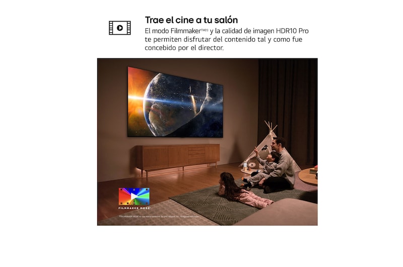 LG 65 pulgadas TV LG UHD AI 4K serie UT73  con Smart TV WebOS24, 65UT73006LA