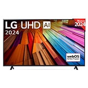 LG 65 pulgadas TV LG UHD AI 4K serie UT80 con Smart TV WebOS24, 65UT80006LA