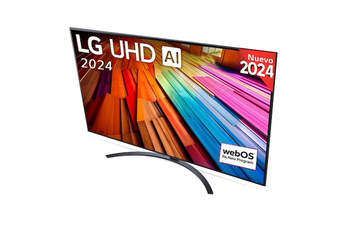 LG 65 pulgadas Smart TV LG UHD AI UT81 4K 2024, 65UT81006LA