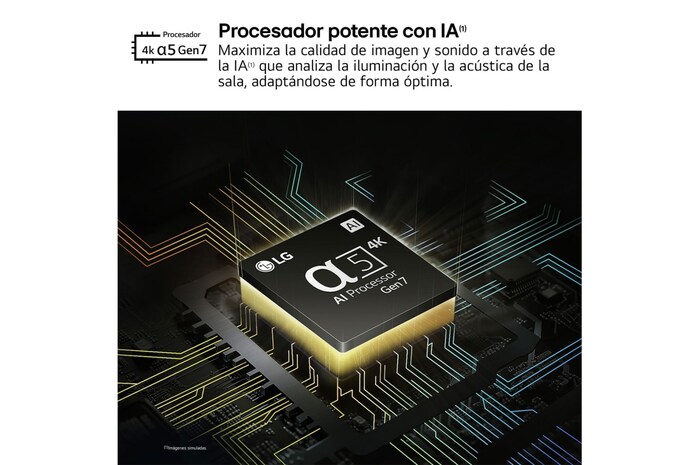 LG 65 pulgadas Smart TV LG UHD AI UT81 4K 2024, 65UT81006LA