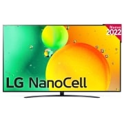 LG Outlet Televisor LG 4K Nanocell, Procesador de Gran Potencia 4K a5 Gen 5, compatible con formatos HDR 10, HLG y HGiG, Smart TV webOS22, 70NANO766QA.OUTLET