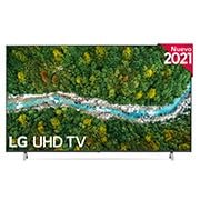 Vista frontal del LG UHD TV