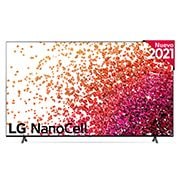 Vista frontal del LG NanoCell TV