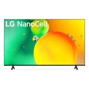 LG Televisor LG 4K Nanocell, Procesador de Gran Potencia 4K a5 Gen 5, compatible con formatos HDR 10, HLG y HGiG, Smart TV webOS22, 75NANO756QA