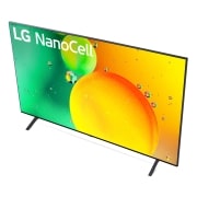LG Televisor LG 4K Nanocell, Procesador de Gran Potencia 4K a5 Gen 5, compatible con formatos HDR 10, HLG y HGiG, Smart TV webOS22, 75NANO756QA