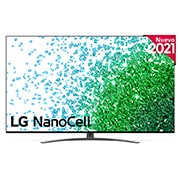 Vista frontal del LG NanoCell TV