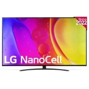 LG Televisor LG 4K Nanocell, Procesador de Gran Potencia 4K a5 Gen 5, compatible con formatos HDR 10, HLG y HGiG, Smart TV webOS22, 75NANO826QB