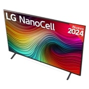 LG 75 pulgadas TV LG NANOCELL 4K serie AI NANO82  con Smart TV WebOS24, 75NANO82T6B