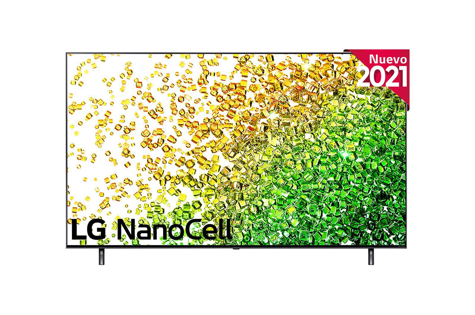 Vista frontal del LG NanoCell TV