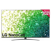 Vista frontal del LG NanoCell TV