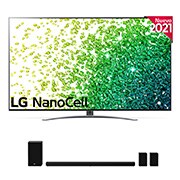 LG 4K NanoCell, SmartTV webOS 6.0, Procesador Inteligente 4K α7 Gen4 con AI, HDR Dolby Vision, DOLBY ATMOS [Clase de eficiencia energética G], 75NANO886PB