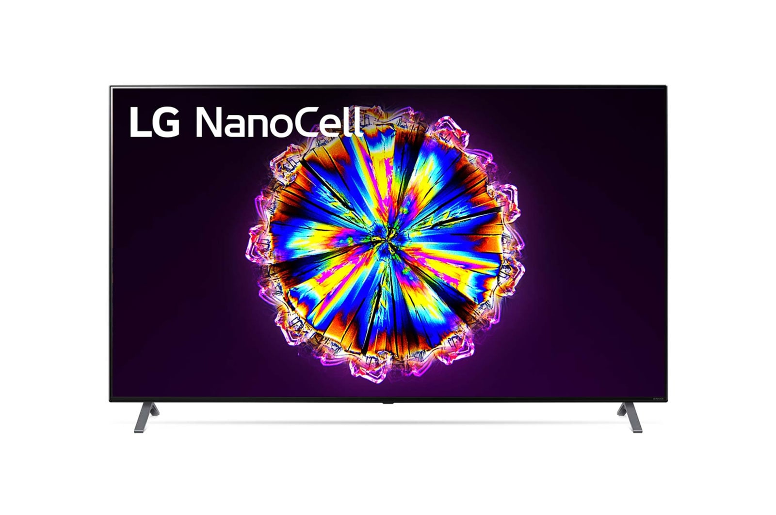 Vista frontal de LG 75NANO906NA TV 4K - Smart TV 4K con Inteligencia Artificial, 189cm (75&#34;), Procesador Inteligente α7 Gen3, Deep Learning, Full Array Dimming, 100%HDR, Dolby Vision/ATMOS, LED [Clase de eficiencia energética G] 75NANO906NA