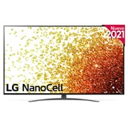 Vista frontal del LG NanoCell TV
