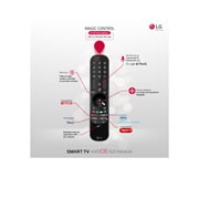 LG TV LG 8K QNED Mini LED, SmartTV webOS 6.0, Procesador Inteligente 8K α9 Gen4 con AI, Gaming Pro TV, Compatible con el 100% de formatos HDR, HDR Dolby Vision, DOLBY ATMOS, Eficiencia energética G, 75QNED996PB