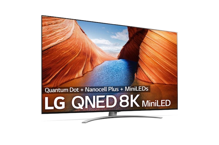 LG TV LG QNED MiniLED 8K 75'' Serie 99, Procesador Máxima Potencia, Dolby Vision / Dolby Atmos, Smart TV webOS22, perfecto para gaming., 75QNED999QB