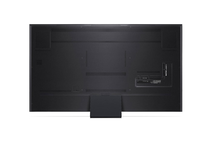 back view of LG QNED TV, QNED99
