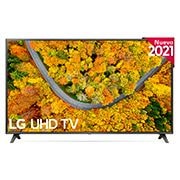 Vista frontal del LG UHD TV