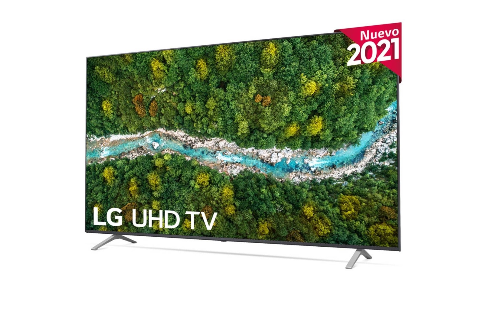 LG 4K UHD, SmartTV webOS 6.0, Procesador de Imagen 4K Quad Core [Clasificación energética G], 75UP76706LB