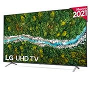 LG 4K UHD, SmartTV webOS 6.0, Procesador de Imagen 4K Quad Core [Clasificación energética G], 75UP76706LB