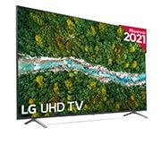 LG 4K UHD, SmartTV webOS 6.0, Procesador de Imagen 4K Quad Core [Clasificación energética G], 75UP76706LB