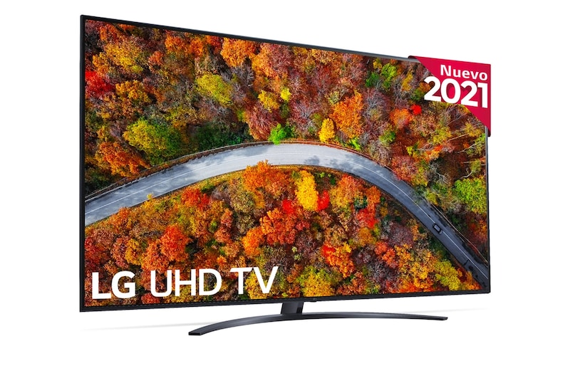 LG 4K UHD, SmartTV webOS 6.0, Procesador de Imagen 4K Quad Core [Clasificación energética G], 75UP81006LR