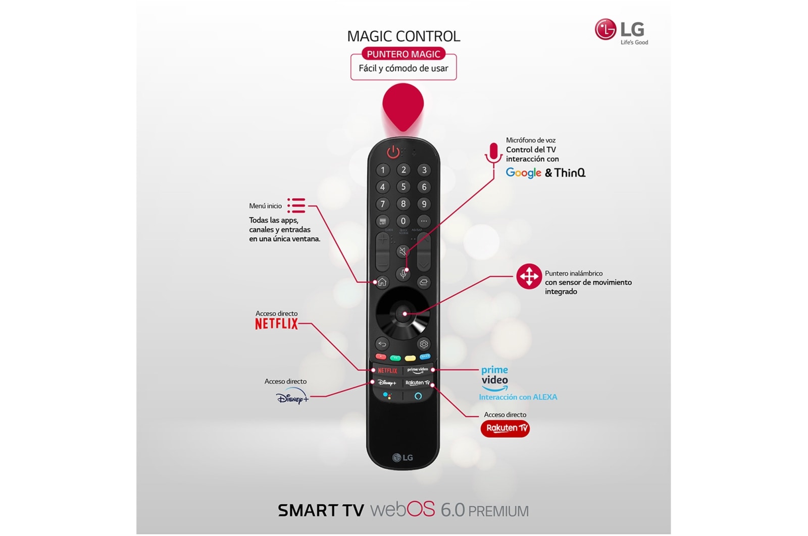 LG 4K UHD, SmartTV webOS 6.0, Procesador de Imagen 4K Quad Core [Clasificación energética G], 75UP81006LA