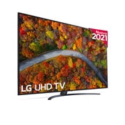 LG 4K UHD, SmartTV webOS 6.0, Procesador de Imagen 4K Quad Core [Clasificación energética G], 75UP81006LA