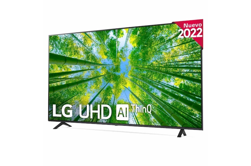 LG Televisor LG 4K UHD, Procesador de Gran Potencia 4K a5 Gen 5, compatible con formatos HDR 10, HLG y HGiG, Smart TV webOS22., 75UQ80006LB