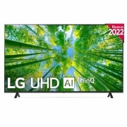 LG Televisor LG 4K UHD, Procesador de Gran Potencia 4K a5 Gen 5, compatible con formatos HDR 10, HLG y HGiG, Smart TV webOS22., 75UQ80006LB