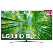 LG Televisor LG 4K UHD, Procesador de Gran Potencia 4K a5 Gen 5, compatible con formatos HDR 10, HLG y HGiG, Smart TV webOS22., 75UQ81006LB