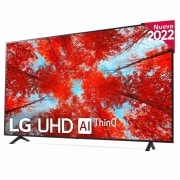 LG Televisor LG 4K UHD, Procesador de Gran Potencia 4K a5 Gen 5, compatible con formatos HDR 10, HLG y HGiG, Smart TV webOS22., 75UQ90006LA