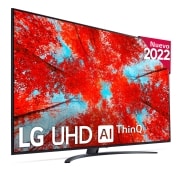 LG Televisor LG 4K UHD, Procesador de Gran Potencia 4K a5 Gen 5, compatible con formatos HDR 10, HLG y HGiG, Smart TV webOS22., 75UQ91006LA