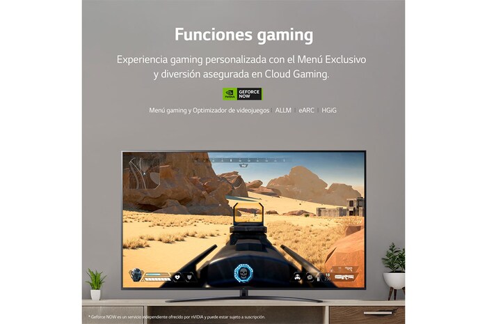 LG TV LG  UHD 4K de 75'' Serie 76, Procesador Alta Potencia, HDR10 / Dolby Digital Plus, Smart TV webOS23., 75UR76006LL
