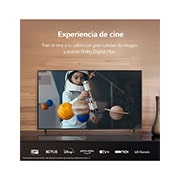 LG TV LG  UHD 4K de 75'' Serie 76, Procesador Alta Potencia, HDR10 / Dolby Digital Plus, Smart TV webOS23., 75UR76006LL