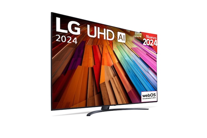 LG 75 pulgadas Smart TV LG UHD AI UT81 4K 2024, 75UT81006LA