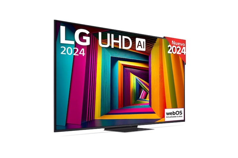 LG 75 pulgadas Smart TV LG UHD AI UT91 4K 2024, 75UT91006LA