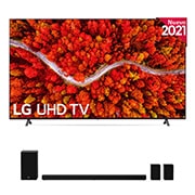 LG 4K UHD, SmartTV webOS 6.0, Procesador Inteligente 4K α7 Gen4 con AI, HDR Dolby Vision, DOLBY ATMOS, 82UP80006LA