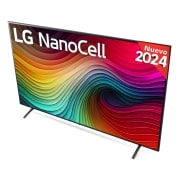 LG 86 pulgadas TV LG NANOCELL 4K serie AI NANO81  con Smart TV WebOS24, 86NANO81T6A