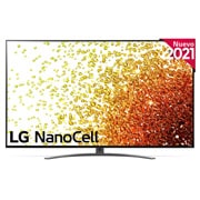 Vista frontal del LG NanoCell TV