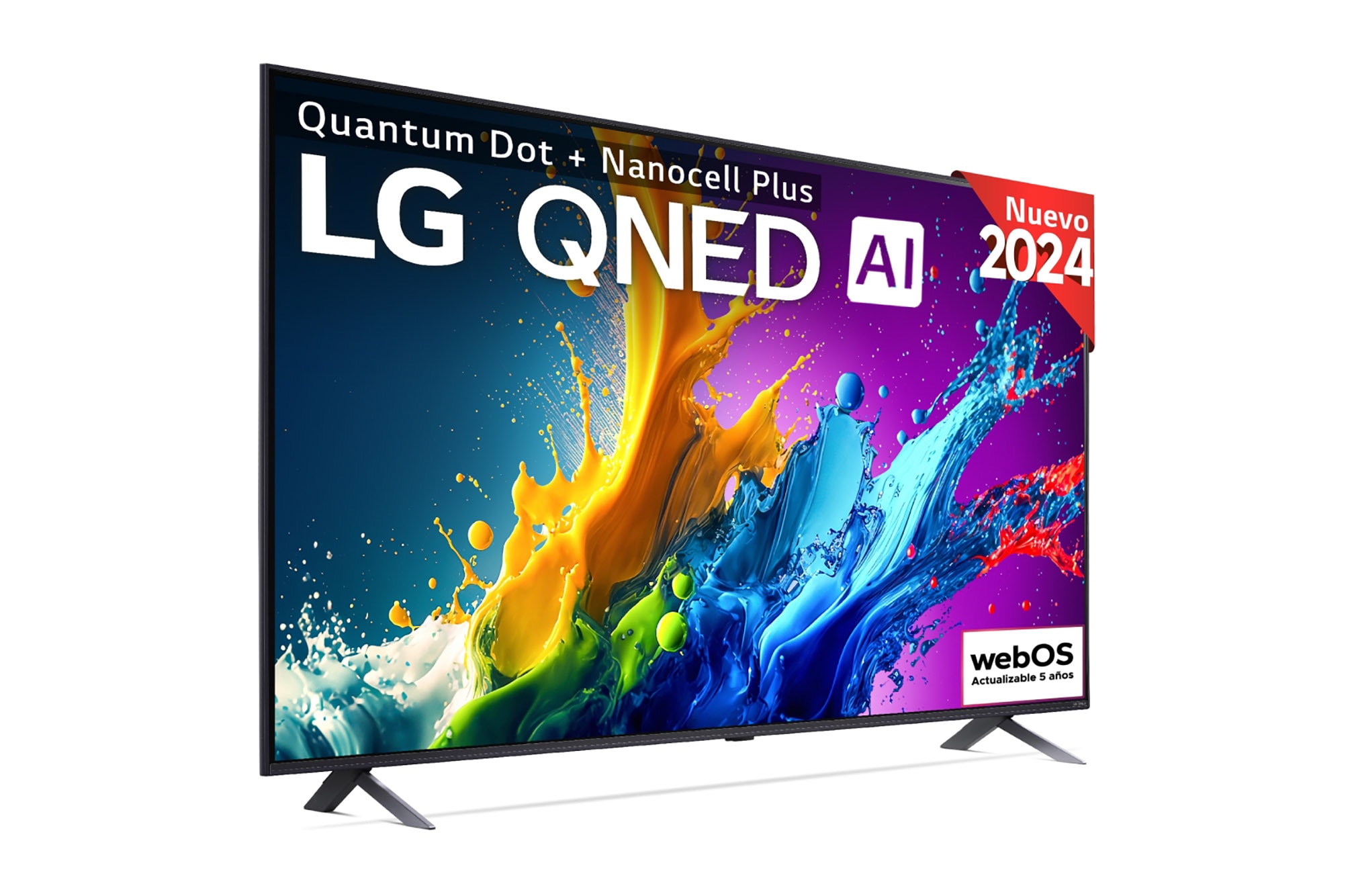 LG 86 pulgadas Smart TV LG QNED80 AI 4K 2024, 86QNED80T6A