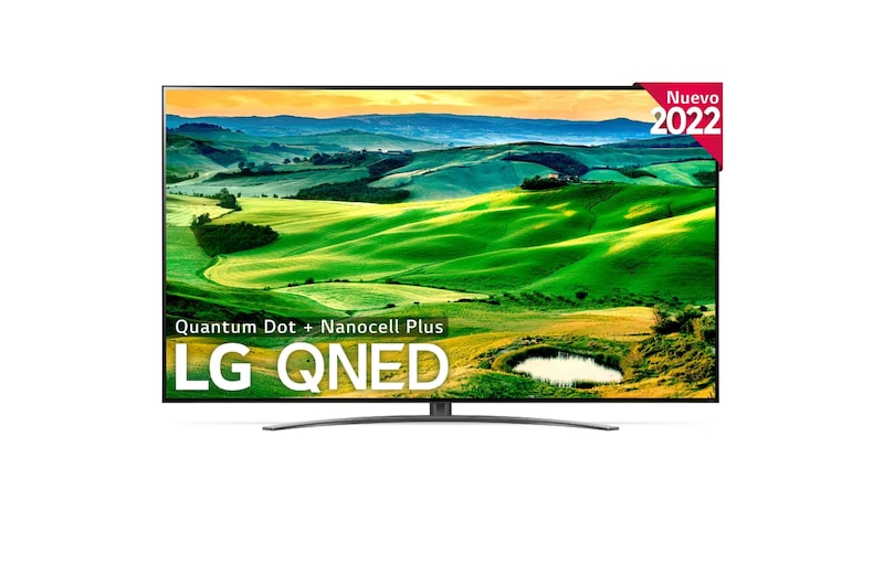 LG Televisor LG 4K QNED, Procesador Inteligente de Gran Potencia 4K a7 Gen 5 con IA, compatible con formatos HDR 10, HLG, HGiG, Smart TV webOS22, perfecto para Gaming, 86QNED816QA