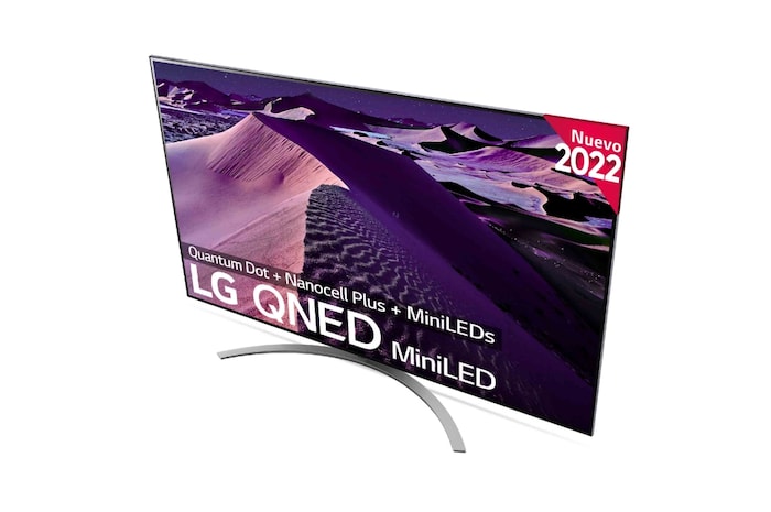 LG Televisor LG 4K QNED Mini LED, Procesador Inteligente de Gran Potencia 4K α7 Gen 5 con IA, compatible con el 100% de formatos HDR, HDR Dolby Vision y Dolby Atmos, Smart TV webOS22, perfecto para Gaming, 86QNED866QA