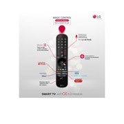 LG TV LG 8K QNED Mini LED, SmartTV webOS 6.0, Procesador Inteligente 8K α9 Gen4 con AI, Gaming Pro TV, Compatible con el 100% de formatos HDR, HDR Dolby Vision, DOLBY ATMOS, Eficiencia energética G, 86QNED996PB
